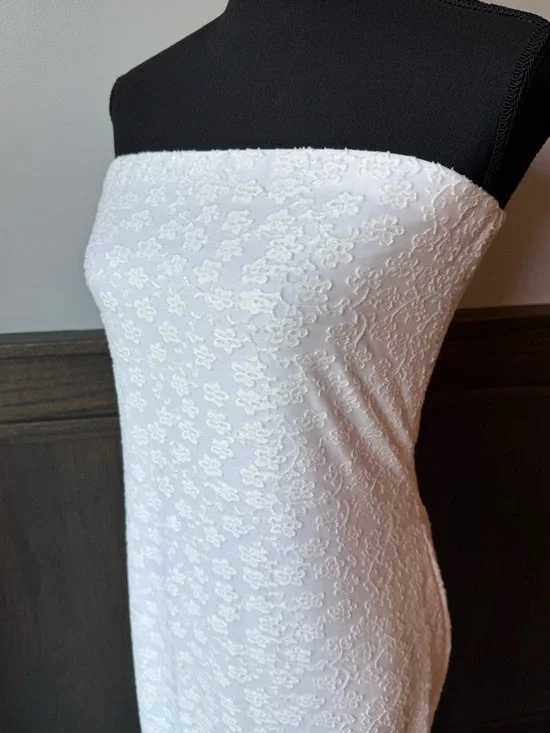 Strapless White Lace Maxi Dress NWOT Large - Picture 2 of 7